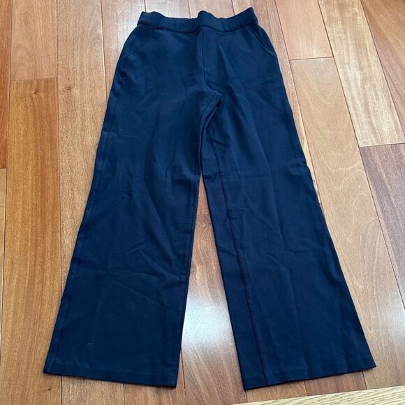 SPANX Black SPANXsupersmooth PerfectFit Ponte Wide Leg Pant size SP - Picture 1 of 13